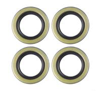 4pcs Joint pour spi 34823 Essieu Remorque 2000lb 4pcs Joint pour | Compatible BT8, roulements L44643 L44610, axe 2000-2200lb, montage simple, usage fiable