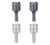 4pcs Joystick Drone pour DJI Mini 3 Pro DJI RC Contrôleur Intelligent, Pouce à Bascule de Drone Bâtons de Drone Détachables Remplacement Manette (Bleu Argent)
