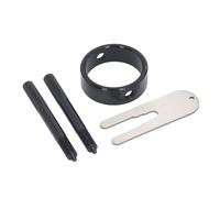 4pcs Kit d'outils de compresseur à ressort de la fourche de moto haute précision outil de compression à ressort de bobine de fourche en aluminium durable pour la réparation de la