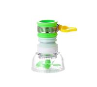4PCS Kitchen Anti-Splashing Faucet Can Rotate Extend The Filter Home Universal Water Multifunction Wash Basin Shower Pour Cuisine(Green)