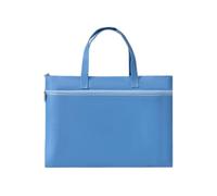 4pcs Large Capacity Document Bag File Folder Oxford Cloth Portable Handle Office Briefcase Waterproof Handbag Double Layers Pour Bureau
