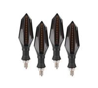 4PCS LED à double à Flux séquentiel Allumer la Lumière 12V clignotant Moto universelle