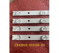 4pcs LED bande de rétro-éclairage Pour BBK 42LEX-5037 CX42D10-ZC21FG-03 CX416M03 CX420DLEDM LE-4219H V420HJ2-P01 F42C7000E 42CF19-T2 Nipseyteko