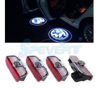 4pcs LED de porte de voiture Projecteur laser Logo Esprit, Lumière, Ombre pour vw VW Golf EOS Tiguan