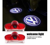 4pcs LED porte de voiture lumière de bienvenue Lampe de projecteur pour Volkswagen VW Golf MK4 Touran Caddy Bora Beatles