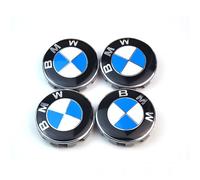 4pcs Logo Bmw 56mm Centre De Roue Cache Moyeu Jante Emblème Bleu Blancjantes Insigne