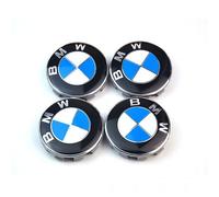 4pcs Logo Bmw 56mm Centre De Roue Cache Moyeu Jante Emblème Bleu Blancjantes Insigne - Accessoire Auto