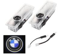 4Pcs Logo LED de porte de voiture Projecteur LED pour BMW Bienvenue Logo lumière de bienvenue de voiture Esprit Ombre Bo52904