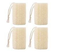 4pcs Loofah Sponge Set Dye Gratuit Exfoliant Body Brurdber Organic Luffa Éco-Friendly All uping Household Plant Based Foola