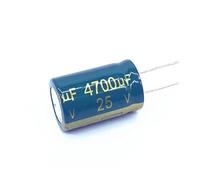 4pcs/lot 25V 4700UF Low ESR/Impedance High Frequency Aluminum Electrolytic Capacitor Size 16 * 25 4700UF25V 20%