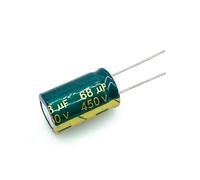 4pcs/lot 450v 68UF 450v68UF Low ESR/Impedance high frequency aluminum electrolytic capacitor size 16 * 25 20% NWPNLXEA