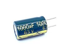 4pcs/lot 63V 1000UF aluminum electrolytic capacitor size 16 * 25 1000UF 20% AUOQKQUT