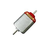 4PCS/lot DC 3V-6V 5V Dual Shaft 130 electronic starter toy model 2mm Axis 12000RPM high speed For Engine RC Toy Car IINKUEYK