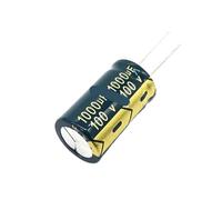 4pcs/lot S62 high frequency low impedance 100v 1000UF aluminum electrolytic capacitor size 18 * 30 100V1000UF 20% EKFBQBGW