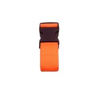 4Pcs Luggage Safe Straps One Word Buckle Strap Baggage Packing Belts Adjustable Travel Accessories pour Bagages(Orange)