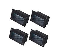 4PCS Lumière Jardin Enterré - Spot Encastrable LED Exterieur, Lampe De Marche Encastrée Basse Tension 12V, Lampe D'escalier Étanche IP65, Pour Allée, Terrasse, Marche, Décoration D'éclairage ( Color :
