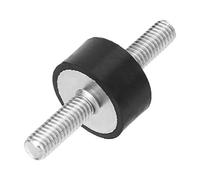 4pcs M6 Isolateur de Vibration en Caoutchouc, Silentbloc Anti-Vibration Bobines de Bateau de Voiture Supports en Caoutchouc Amortisseurs Supports D'Isolateur de Vibration pour