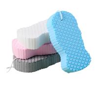 4Pcs Magic Exfoliating Bath Sponge,3D Super Soft Exfoliating Bath Sponge,Magic Exfoliating Body Scrubber,for Adults Children and Pregnant Women (4Pcs)