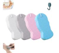 4Pcs Magic Exfoliating Bath Sponge 3D, Super Soft Exfoliating Bath Sponge, Remove Dead Skin, Deep Cleans