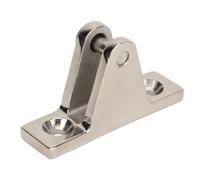 4Pcs Marine Boat Deck Hinge Mount Bimini Top Fitting Hardware, Swivel Hinge Mount Stainless Steel Deck Side Mount Hinge Boat Top Hardware Hinge for Yacht - Durable and Stylish