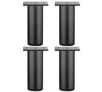 4pcs meubles jambes réglables en aluminium ALLIAGE CARAGES JAUTES ROND Meubles Pieds pour table Sofa Chaise Bureau 4inch