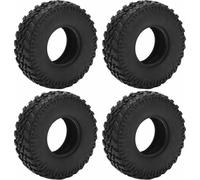 4pcs Micro Crawler -Reifen weiche Gummi -Rad -Upgrade Teil für axial SCX24 1/24 RC Car Accessoriestype a