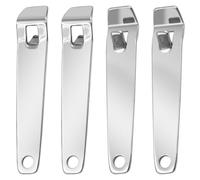 4pcs mini-flacon ouvreur de flacons en acier inoxydable Capeur de bouteille pour les boissons Botox Medicines, ouvre-bouteille compacte pour infirmière pharmacie usage domestique