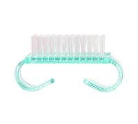 4PCS Mini Hangable Brosse À Ongles Avec Doux Dense Poils Et Portable Grip Design Parfait Pour Manucure Pédicure Artisanat Chaussure Minuscule Gap Nettoyage En Profondeur