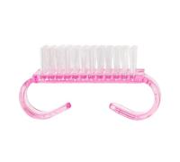 4PCS Mini Hangable Brosse À Ongles Avec Doux Dense Poils Et Portable Grip Design Parfait Pour Manucure Pédicure Artisanat Chaussure Minuscule Gap Nettoyage En Profondeur
