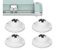4pcs Mini Roulettes pour Maker/Explore Air, Auto Adhésives Mini Roulettes Pivotantes Rotation à 360° Roulettes à Billes Universelles Roues à Poulie pour Silhouette Cameo 4/Portrait 3