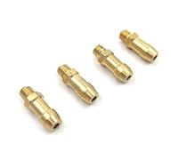 4PCS Modèle De Bateau RC, Sortie d'eau De Refroidissement, Raccords d'eau en Laiton for Modèles M3, M4, M5, M6, Solution De Refroidissement De Haute Qualité(M4)