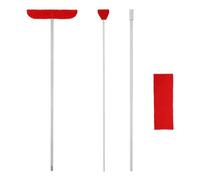 4pcs Outils de Nettoyage de Table d'Harmonie de Piano à Queue, Outil de Nettoyage Tête de Brosse Grande et Petite avec Tige d'Extension et Chiffon en Fibre Douce Kit de Nettoyage de Piano