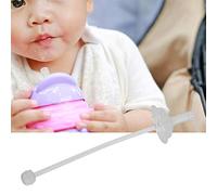 4pcs pailles pour biberon, paille en silicone de qualité alimentaire professionnelle pour tasse à boire à large bouche, accessoire de biberon pour bébé(#1)