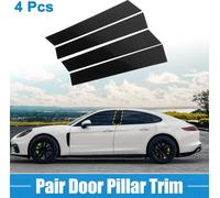 4pcs Pare-brise B Pilier Garniture Extérieur Garniture pour Porsche Panamera
