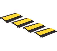 4x Pronomic Protector 5-90L V2 passage de câble 5-canaux avec emboîtement G