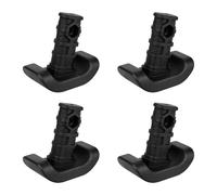 4pcs Patins de Ski Walker 4302 Compatibles avec EZ Fold-N-Go et Able Life Space Saver, Patins Ski Walker de Rechange Durables Accessoires d'Assistance Pratiques