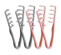4Pcs Peigne De Style De Texture Coréenne, Peigne De Coiffure À Frange À Dents Larges, Garniture De Crête De Racine De Cheveux, Unisexe (Rose, Gris).