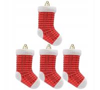 4pcs Pendentif D'arbre De No?L Roman