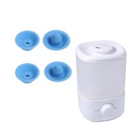 4pcs Pièces de Bouchon d'Étanchéité pour LEVOIT Mini Humidificateur 2,5L, Silicone Joints de Bouchon d'Humidificateur Bouchon d'Étanchéité d'Humidificateur pour LEVOIT Humidificateurs