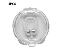 4pcs Pince-Nez Anti-Ronflement Et Étui Pour Protection Nasale D'apnée