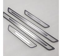 4Pcs Plaques de Seuil de Porte de Voiture en Acier Inoxydable pour B-MW E39, Bande Décorative Anti-Usure de Seuil RéSistant Aux Rayures,A