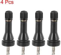 4pcs Pneu Pression Capteur Caoutchouc Valve Tige Biseau Bouche pour Voiture