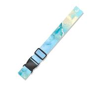 4Pcs Polyester Fibre Luggage Buckle Strap Adjustable Anti-Theft Baggage Tie Down Belt Anti-Lost Elastic Suitcase Belts Travel Props pour Voyager(Color 20)