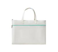 4pcs Portable Zipper Oxford Cloth Waterproof Art Storage Bag Large Capacity Documents Students Business Pour Bureau