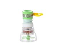 4pcs Practical New Flexible Faucet Extender Water Saving Filter Accessories Kitchen Degree Rotating Bathroom Adjustable Pour Cuisine(Green)
