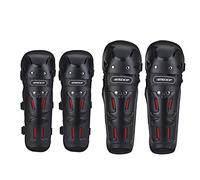 4pcs Protecteur Garde Armure de Coude Genou Genouillère Coudières pour Sports Extérieur Moto Cyclisme Vélo Patinage Racing Sécurité Protecteur Equipement de BSDDP BSD1002