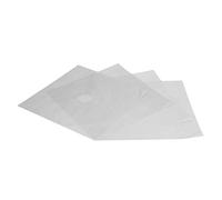 4PCS Protecteurs De Cuisinière à Gaz Réfrigérateur à Gaz Réutilisable Couvre Les Poêles Non Stick Stove Tovetop Brûleur Couvre-Tapis Propre(Blanc)