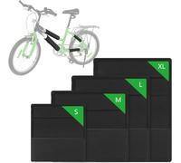 4pcs Protection Cadre Velo Carbone, Protection Cadre Vtt, Mousse Protection, Le Protecteur De Cadre,Peut Être Utilisée Sur Les Vtt, Les Vélos De Route