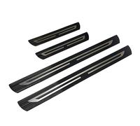 4Pcs Protection de Plaques de Seuil de Porte de Voiture en Acier Inoxydable pour Honda Jazz | Typ GE | Bj. 2011-2015 (Facelift), Bande Décorative Anti-Usure de Seuil