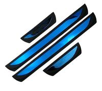 4Pcs Protection de Plaques de Seuil de Porte de Voiture en Acier Inoxydable pour Toyota Verso 2013-2018, Bande Décorative Anti-Usure de Seuil